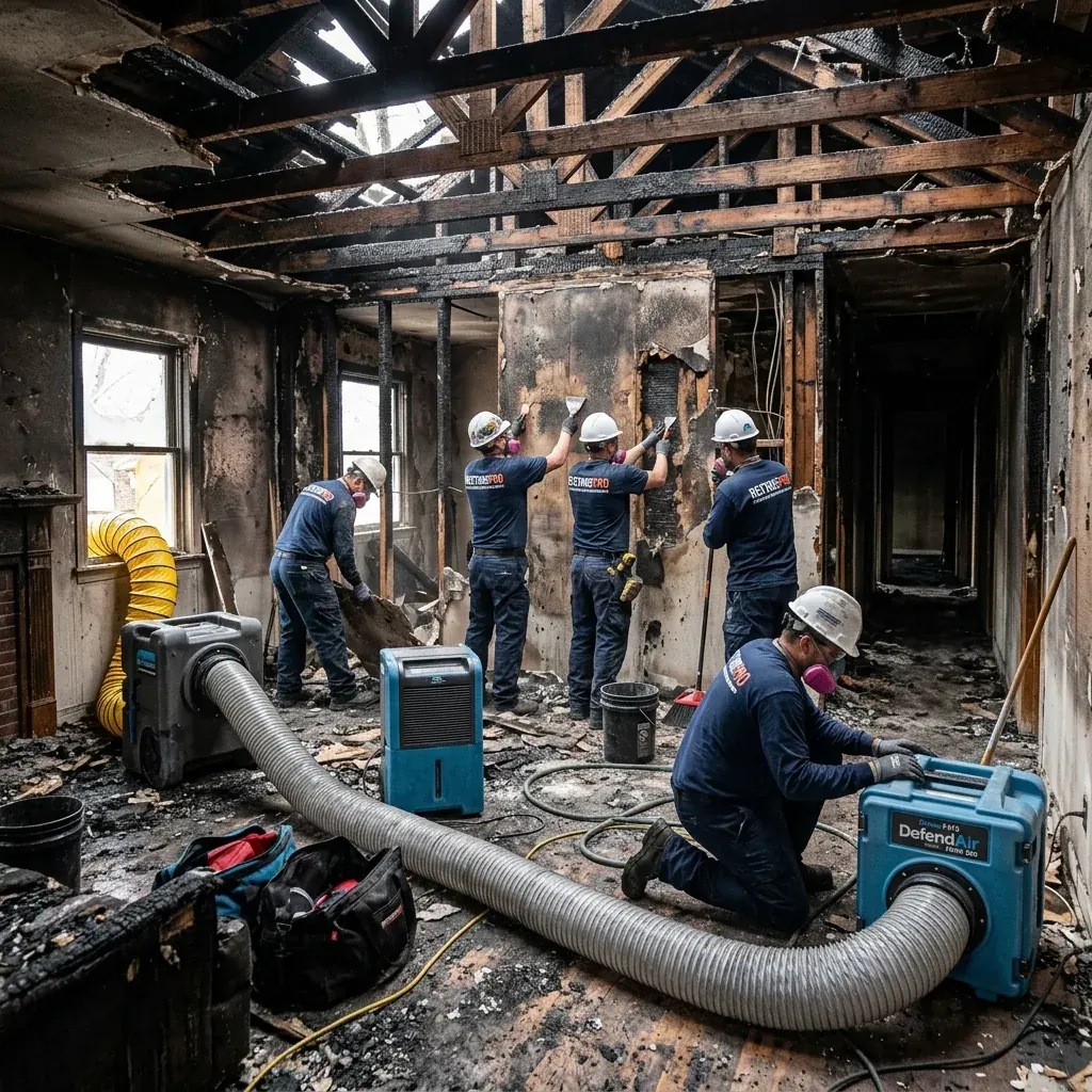 Fire and Smoke Damage Restoration