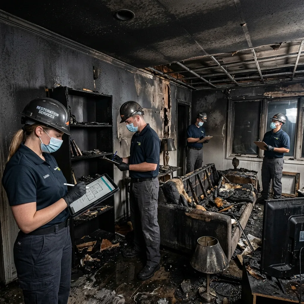 Fire and Smoke Damage Restoration